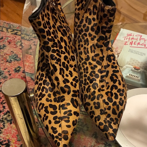 Zara Shoes - Zara Trafaluc Animal Print Boots